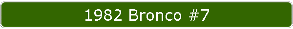 1982 Bronco #7