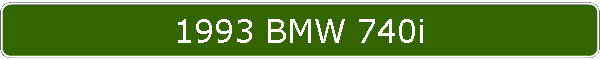 1993 BMW 740i